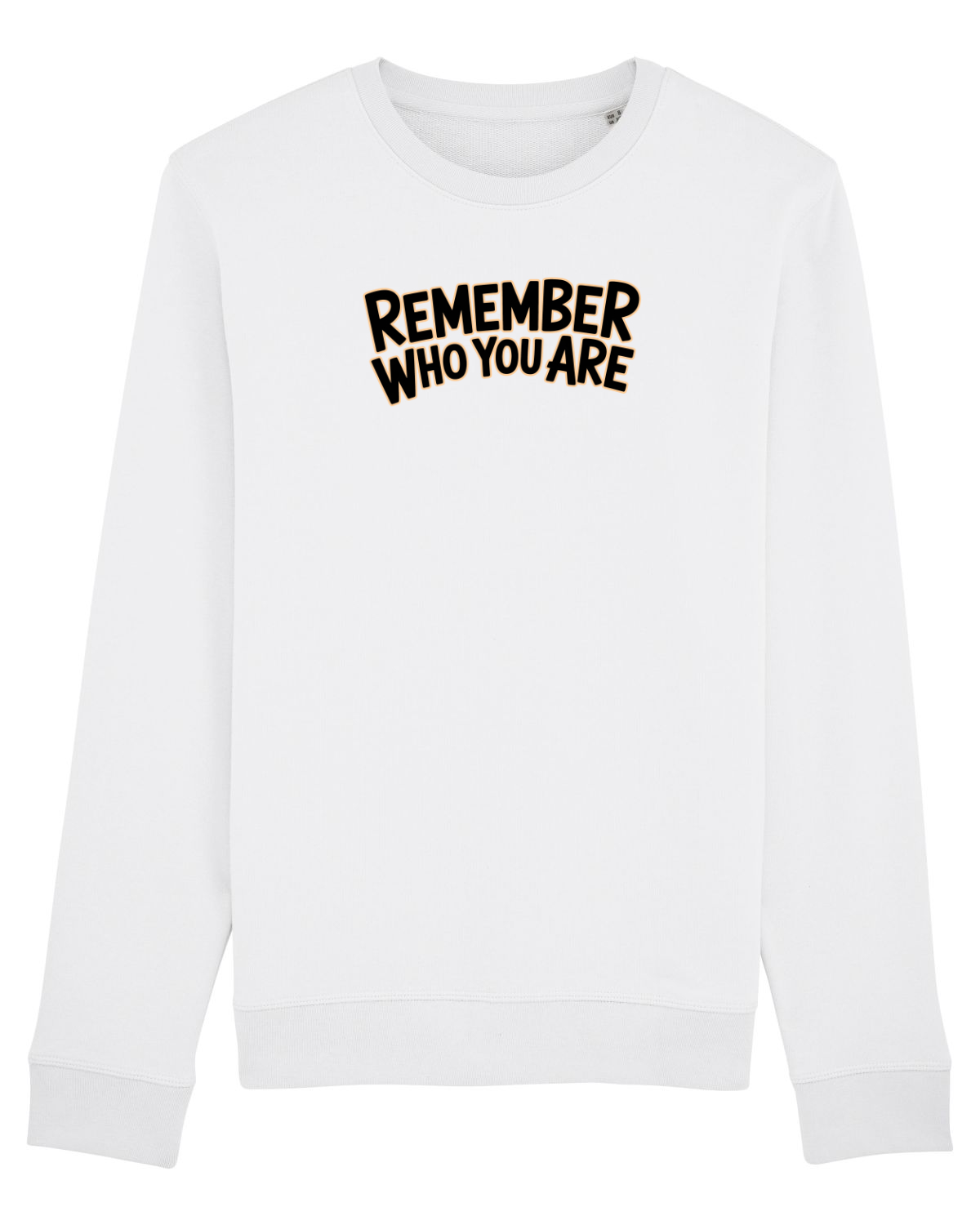 Bluză mânecă lungă Unisex Rise White