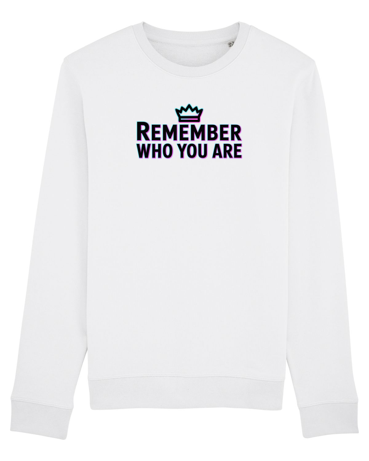 Bluză mânecă lungă Unisex Rise White