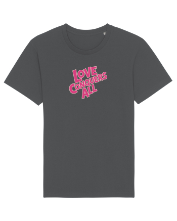 LOVE CONQUERS ALL - IUBIREA INVINGE TOTUL  Anthracite