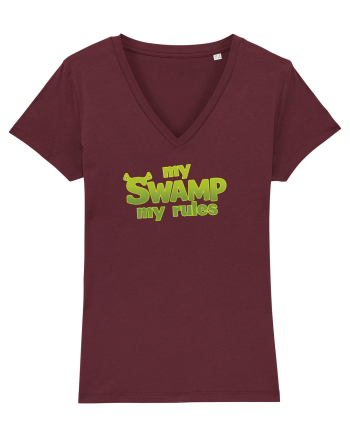 MY SWAMP, MY RULES Burgundy