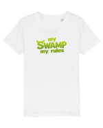 MY SWAMP, MY RULES Tricou mânecă scurtă  Copii Mini Creator
