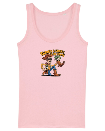 THERE`S A SNAKE IN MY BOOT Cotton Pink