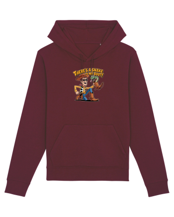 THERE`S A SNAKE IN MY BOOT Burgundy