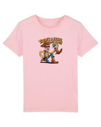 THERE`S A SNAKE IN MY BOOT Cotton Pink