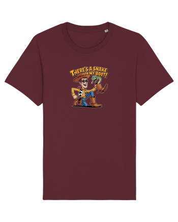 THERE`S A SNAKE IN MY BOOT Burgundy