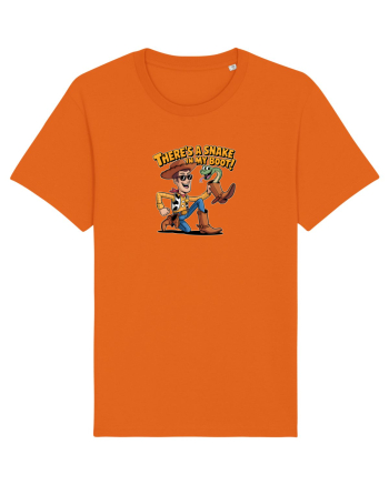 THERE`S A SNAKE IN MY BOOT Bright Orange