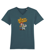 TO INFINITY AND BEYOND Tricou mânecă scurtă guler V Bărbat Presenter