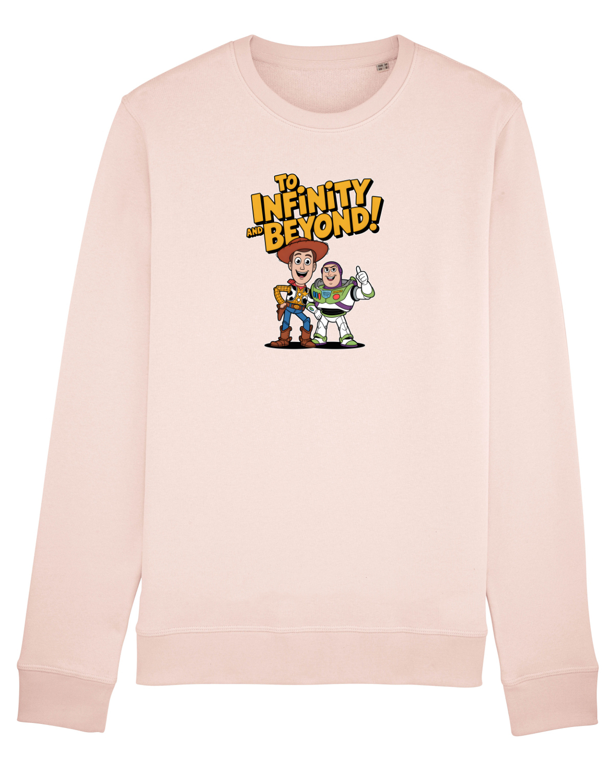 Bluză mânecă lungă Unisex Rise Candy Pink