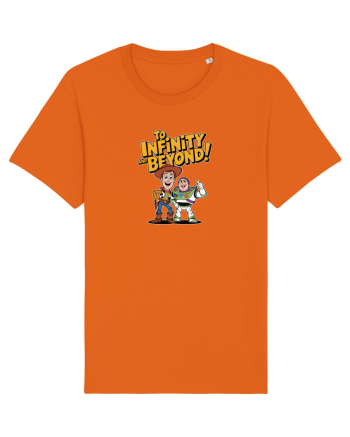 TO INFINITY AND BEYOND Bright Orange