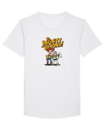 TO INFINITY AND BEYOND Tricou mânecă scurtă guler larg Bărbat Skater