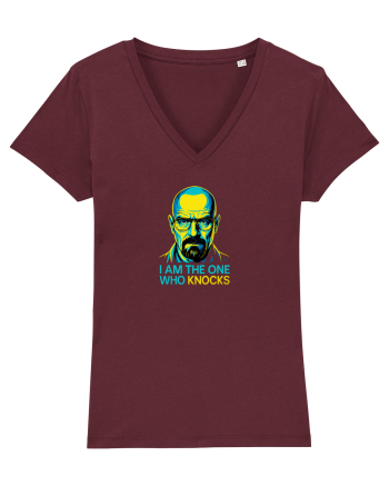 I AM THE ONE WHO KNOCKS Burgundy