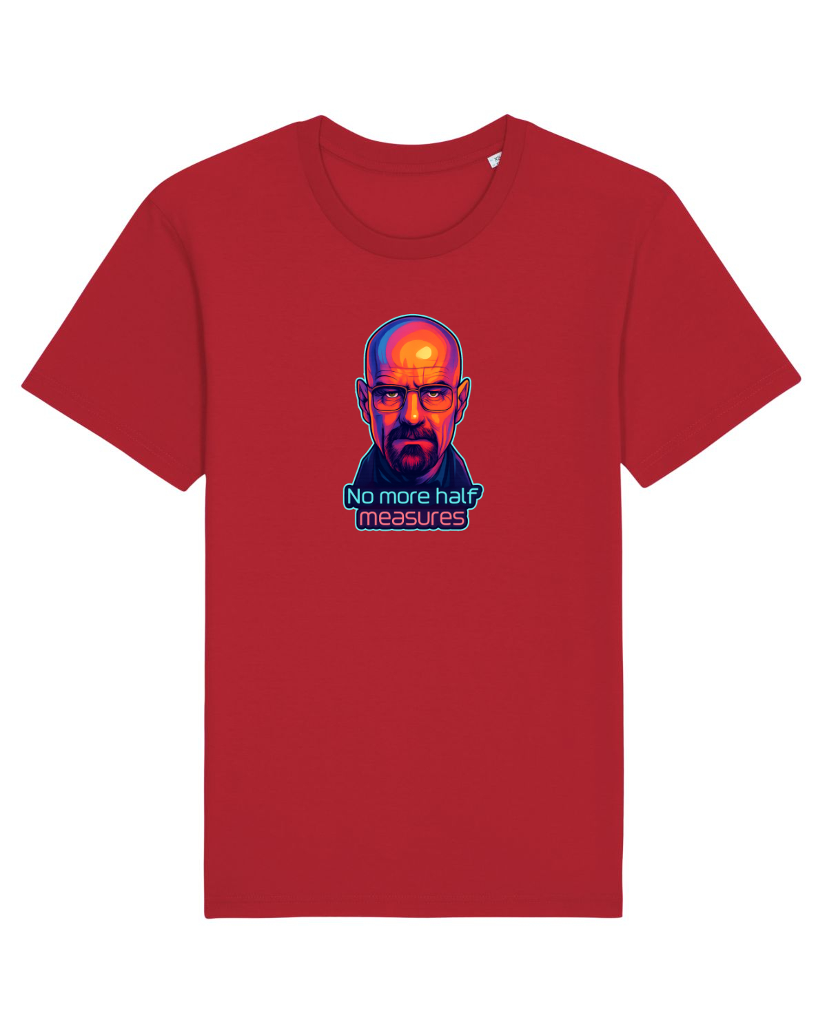 Tricou mânecă scurtă Unisex Rocker Red