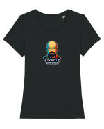 COOKING UP SUCCESS Tricou mânecă scurtă guler larg fitted Damă Expresser