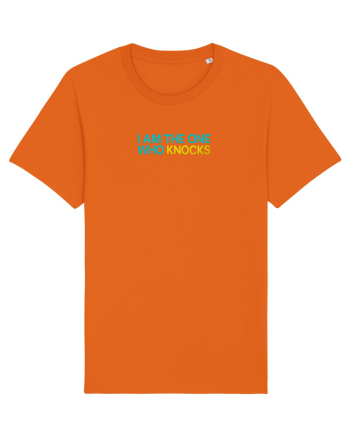 I AM THE ONE WHO KNOCKS 1 Bright Orange