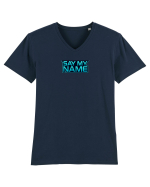 SAY MY NAME 1 Tricou mânecă scurtă guler V Bărbat Presenter