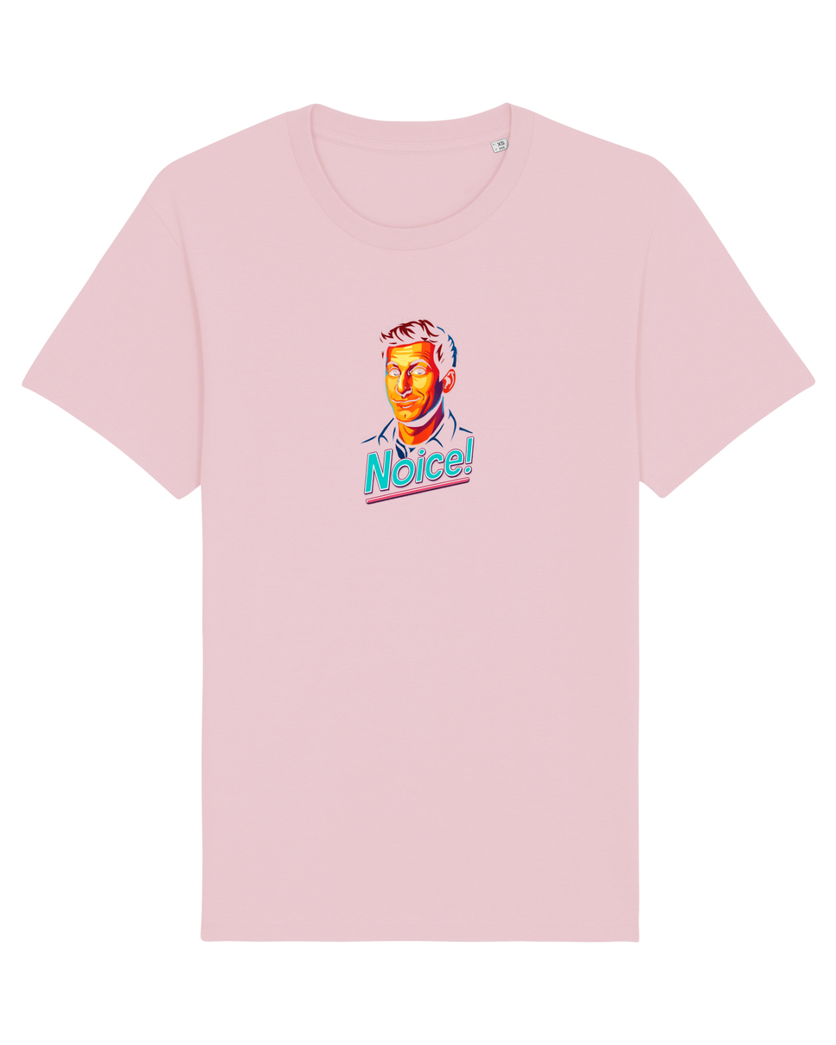 Tricou mânecă scurtă Unisex Rocker Cotton Pink