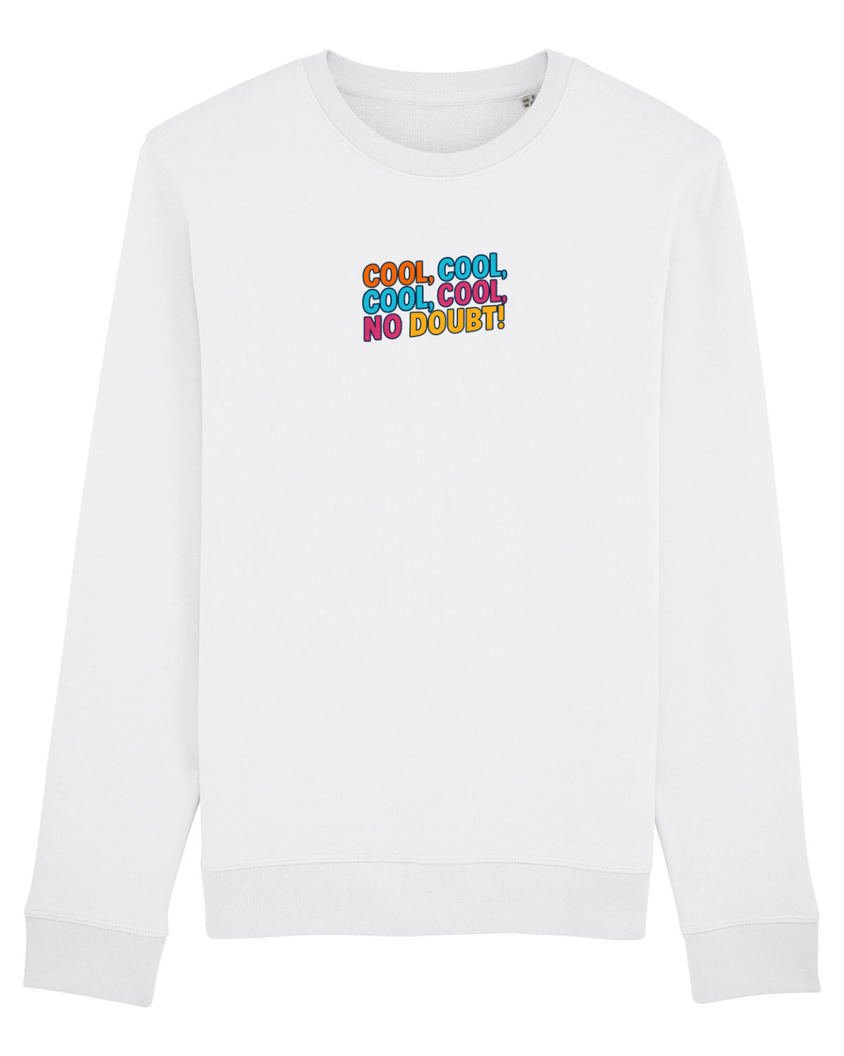 Bluză mânecă lungă Unisex Rise White