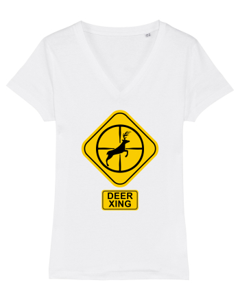 Deer Xing White