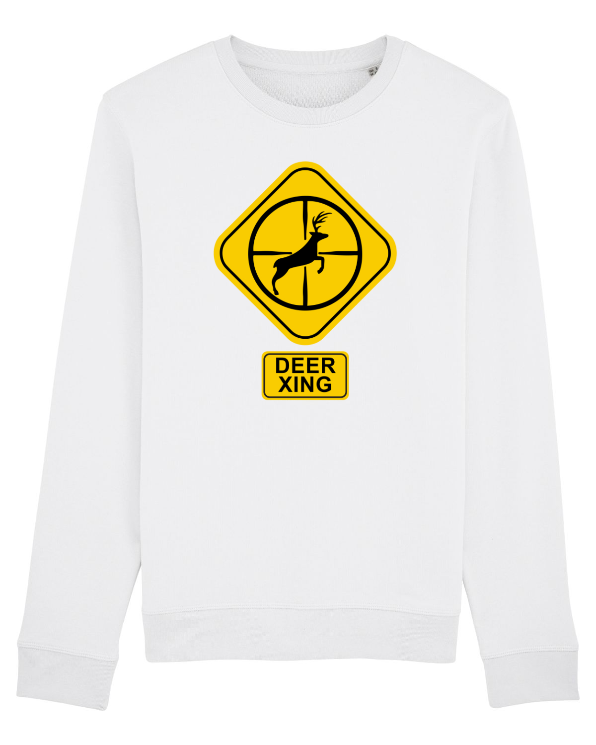 Bluză mânecă lungă Unisex Rise White