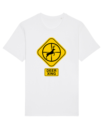 Deer Xing White