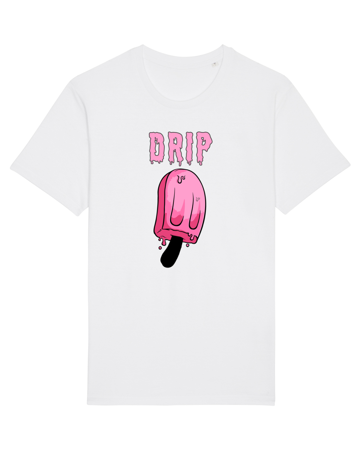 Tricou mânecă scurtă Unisex Rocker White