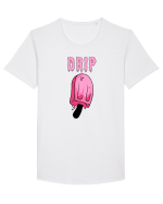 DRIP Tricou mânecă scurtă guler larg Bărbat Skater
