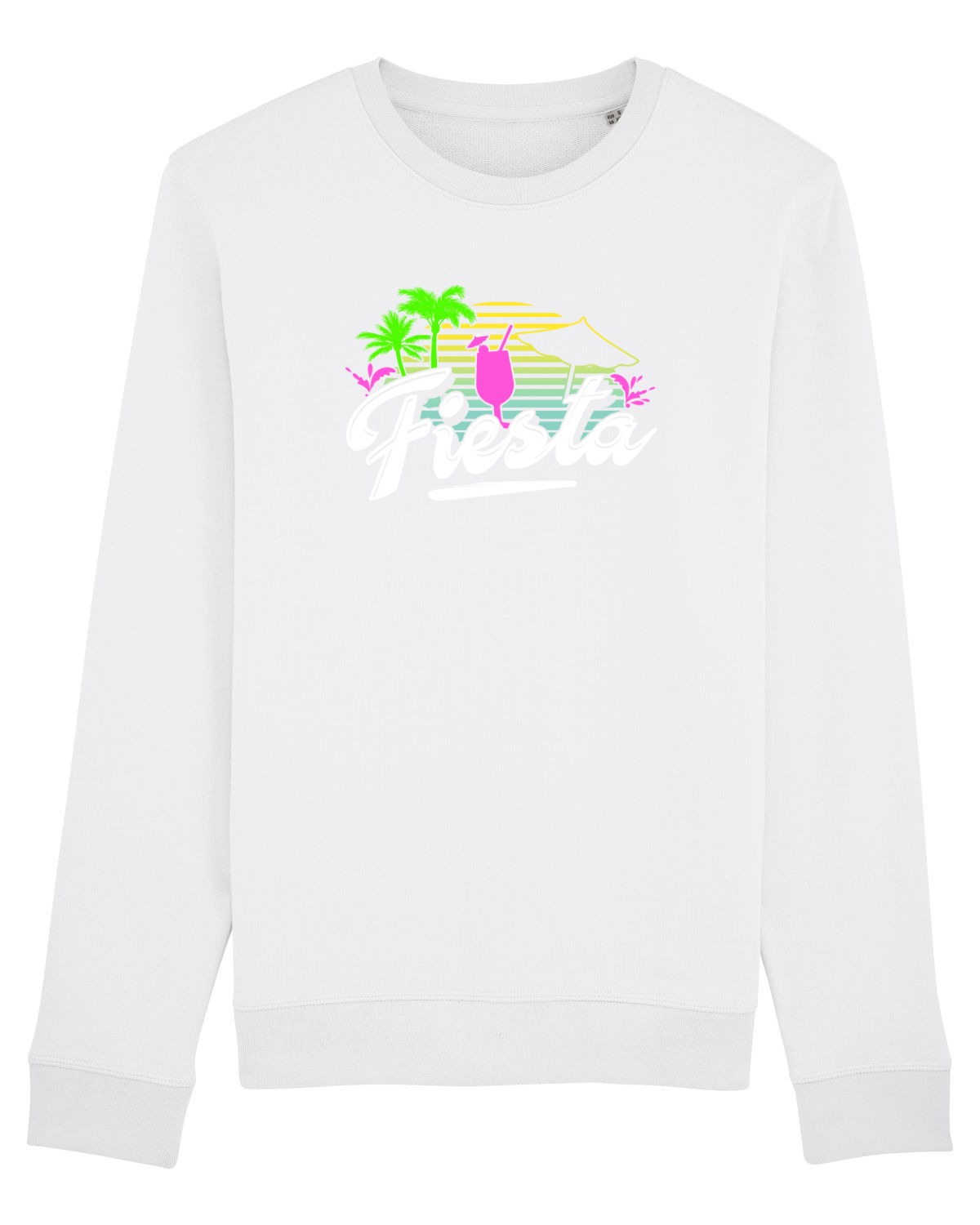 Bluză mânecă lungă Unisex Rise White