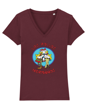 Los Pollos Hermanos Burgundy