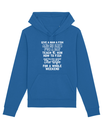 Fishing Royal Blue
