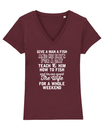 Fishing Burgundy