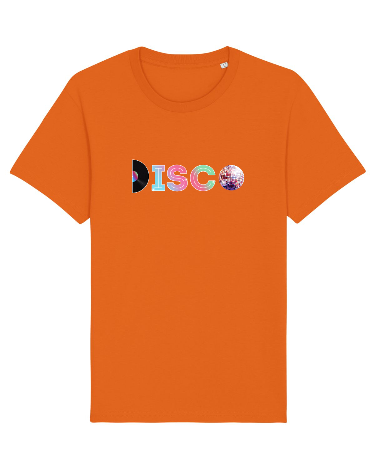 Tricou mânecă scurtă Unisex Rocker Bright Orange