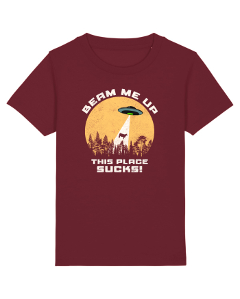 Beam Me Up. This Place Sucks Burgundy