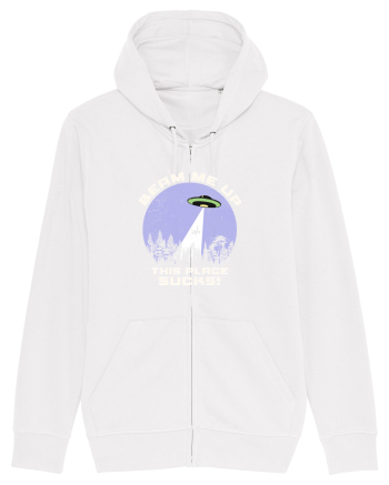 Beam Me Up  White