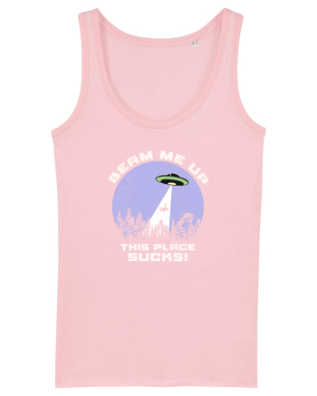 Beam Me Up  Cotton Pink