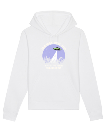 Beam Me Up  White