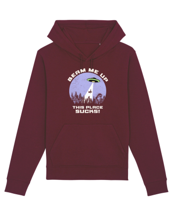 Beam Me Up  Burgundy