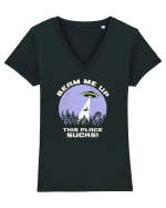 Beam Me Up  Tricou mânecă scurtă guler V Damă Evoker