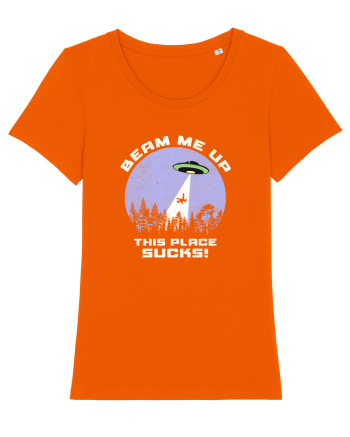 Beam Me Up  Bright Orange
