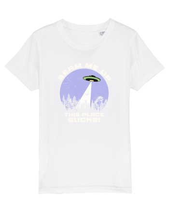 Beam Me Up  White