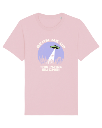 Beam Me Up  Cotton Pink