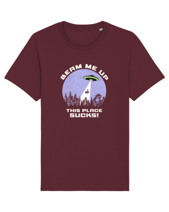 Beam Me Up  Burgundy