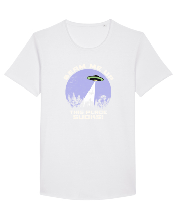 Beam Me Up  White