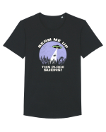 Beam Me Up  Tricou mânecă scurtă guler larg Bărbat Skater