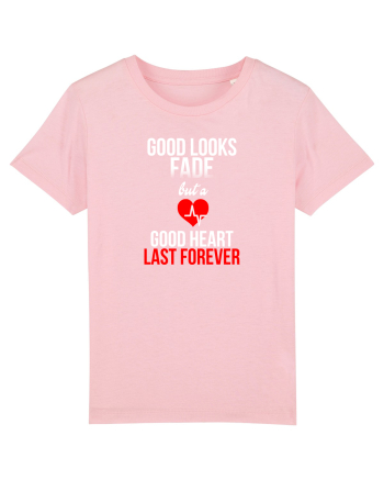 A good heart Cotton Pink