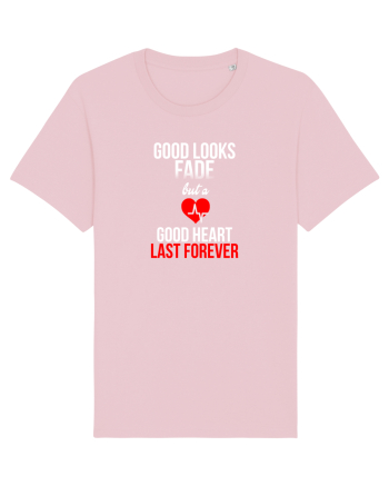 A good heart Cotton Pink