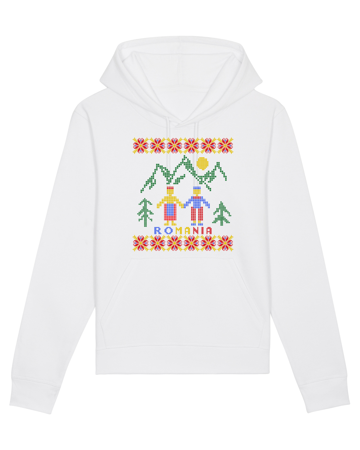 Hanorac Unisex Drummer White