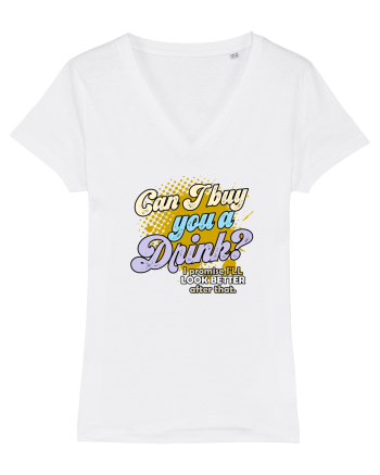 Can I buy you a drink? White