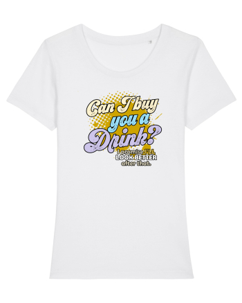 Can I buy you a drink? White