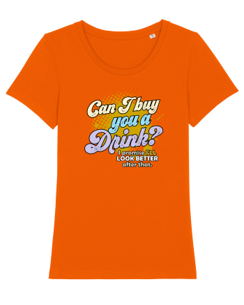 Can I buy you a drink? Bright Orange