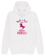 Love Horses Hanorac cu fermoar Unisex Connector